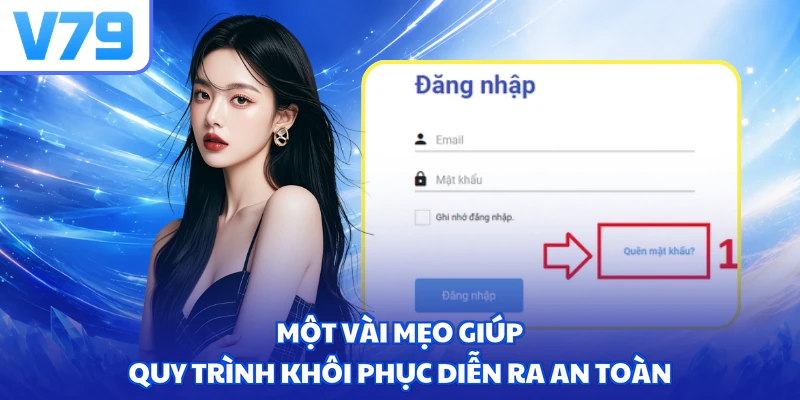 Một vài mẹo giúp quy trình khôi phục diễn ra an toàn